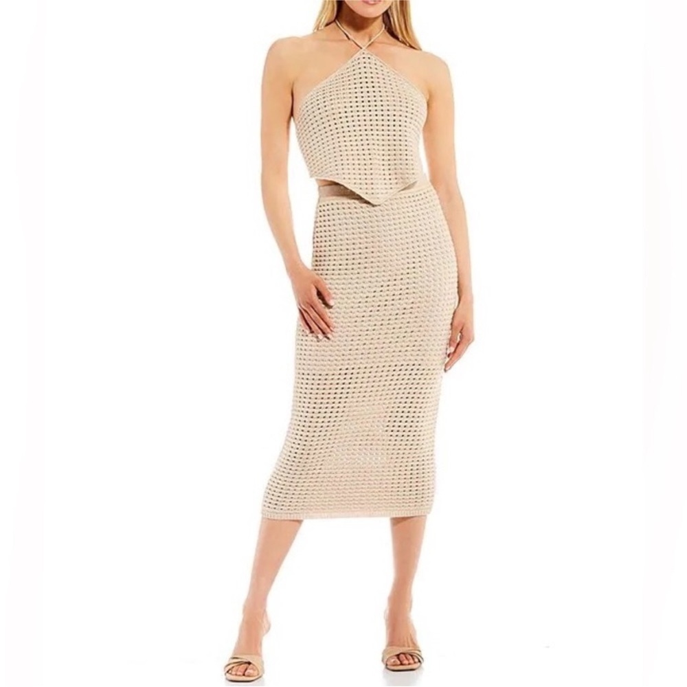 Gianni Bini Edie Crochet Set